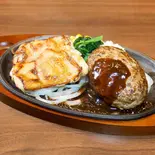 肉汁たっぷりハンバーグ&ジューシーチキン(HERO'S ステーキハウス 秋葉原店)