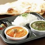 2種カレー、ナンorライス付 Two curry＆Nan or Rice（アジアンレストランシータ）
