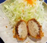 しいたけ肉詰め(とんかつ錦鯉)