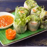 海老野菜春巻き Shrimp Fresh Roll(タイ・インド料理のお店 ALMOND TREE)