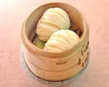 蒸しパン2ケ Steamed Buns (2 Pieces)(中国料理 百番)