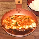 キムチチーズかつ丼(元祖 変わりかつ丼・親子丼 祭太鼓 あべのルシアス店)