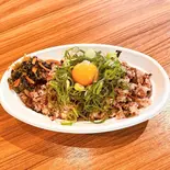 牛すじと大葉のバターライス（アズーロ(azzurro)）