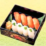 サーモンえんがわ（寿司処 菱膳 築地店）