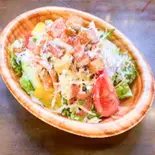 人気!かりかりベーコンと季節野菜のシーザーサラダ(トラットリア シェ ラパン)
