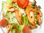 タンドリーチキンサラダ Tandoori Chicken salad（インドネパールビリヤニカレー創作料理サムジャナ）