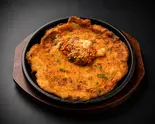 キムチチーズチヂミ（【職人が目利きした美味しいお肉】焼肉小次郎【shokuningamekikishitaoishiioniku】yakinikukojiro）
