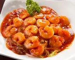 海老のチリソース(秦唐記 ビャンビャン麺(永代総本店))