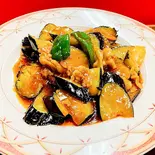 茄子の四川風炒め(魚香茄子)(香港厨房 風香園 町田店)