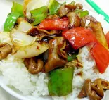 辣炒肥肠盖饭(東城香)