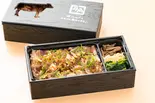 ガツンとした旨さ！  スタミナガーリックカルビ弁当（牛角 福岡キャナルシティ前店）