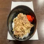 ミニ牛丼（そばの陣）