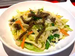 まろやか塩味焼き刀削麺（西安刀削麺 匠心）