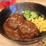 松阪牛の煮込みハンバーグ弁当（Meat ＆ Bar ISSEI）