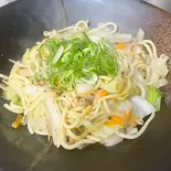 豚肉焼きそば 塩味（西松家）