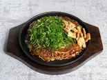 広島スペシャル (ネギ、イカ天)（広島お好み焼き せぽん）