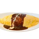 【お得なサラダ付き】特製チキンオムライス（いずみカリー桜塚本店）