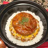 ハンバーグチーズカレー（トマホークカレー）