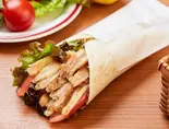 チキンケバブラップ Chicken Kebab Wrap（EFLIF KEBAB 白楽店）