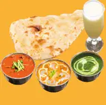 【約2人様セット】ペアセットPair Set(※おかわりナン有！)（インド料理 ロータスビーキッチン 淡路店）