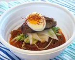 辛い！ビビン冷麺（韓国料理 自起屋）