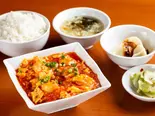 エビチリ定食(四川麻辣火鍋 天府 桜木町店(中華料理・定食・ラーメン・餃子))