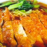 パーコー麺/Noodles with spare ribs(中華料理 龍門)