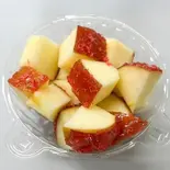りんごあめカット(星のクッキー クッキーないけどね!)