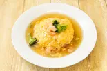 【人気No.3】海老とブロッコリーのオムチャーハン Shrimp ＆ Broccoli Fried Rice Omelette（元祖オムチャーハン専門店 オムちゃん食堂 都島LAB）