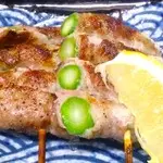 アスパラ巻き(2本)（鳥作 白楽店）