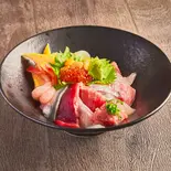 特上ちらし丼(佃瀧三郎すしうなぎ両国江戸NOREN店)
