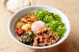 葱だくからみそまぜそば～追い飯付き～（からみそラーメン 出前のふくろう 名駅店）