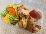 ハーフ&ハーフ(タコライスチーズ野菜+鶏から3個)/Half&Half(Cheese&VegetableTacoRice)(やんばるタコライス 凛タコ)