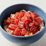 F2|濃厚鉄火丼 Tuna bowl(醤油をかけない海鮮丼 うみさち 三田店)