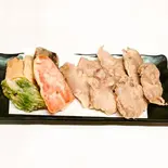 国産豚ロースの天ぷら盛り（笑食）