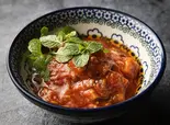 マブチャとピタパン / Matbucha and pita bread - Vegan(Salam/サラーム)