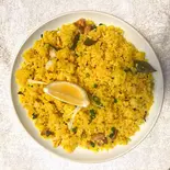 レモンライスとカレーのセット/lemonriceSet（ROYAL KEBAB NAN CURRY）