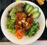 混ぜるブンチャー bun cha tron(bui tapioca warabi)