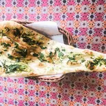 グリーンナンセット Green Naan Set（NAMASTE GANESH MAHAL）