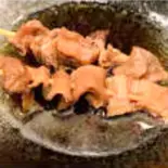 牛スジ串 Beef Tendon Skewer（あさ家）