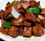 黒酢スブタ(中華料理 姉妹)