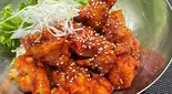 ヤムニョムチキン丼（韓兵衛 横浜西口）
