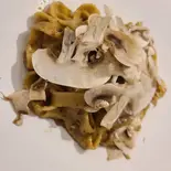 ポルチーニ茸のキノコクリームパスタ（ITO Wabisabi）