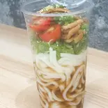 きつねぶっかけパフェ（自家讃岐麺処いち撚）