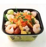 バラ丼（海の彩り 丼丸 高田馬場店）