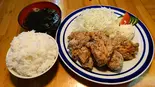 からあげ定食 ソフトドリンク付き(RacingBAR 100R)