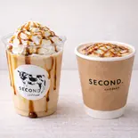 塩キャラメルラテ(コーヒーとワッフルの店|SECOND.coffee&)