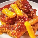 ヤンニョムチキン300g（居心地酒場ひみつきち）