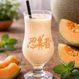夕張メロンラッシー(薬膳スープカレー忍者 たぬき)