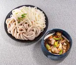 [つけ汁]きのこ肉汁うどん（肉汁うどん 麦とろ 柳）